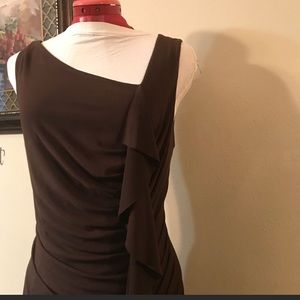 ❣️CATO Brown Sleeveless Dress!